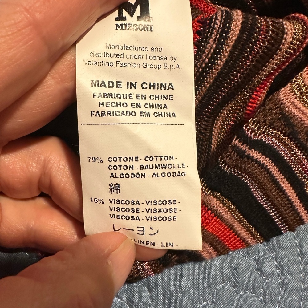 Missoni Dress knit lined size 8 - Picture 7 of 10